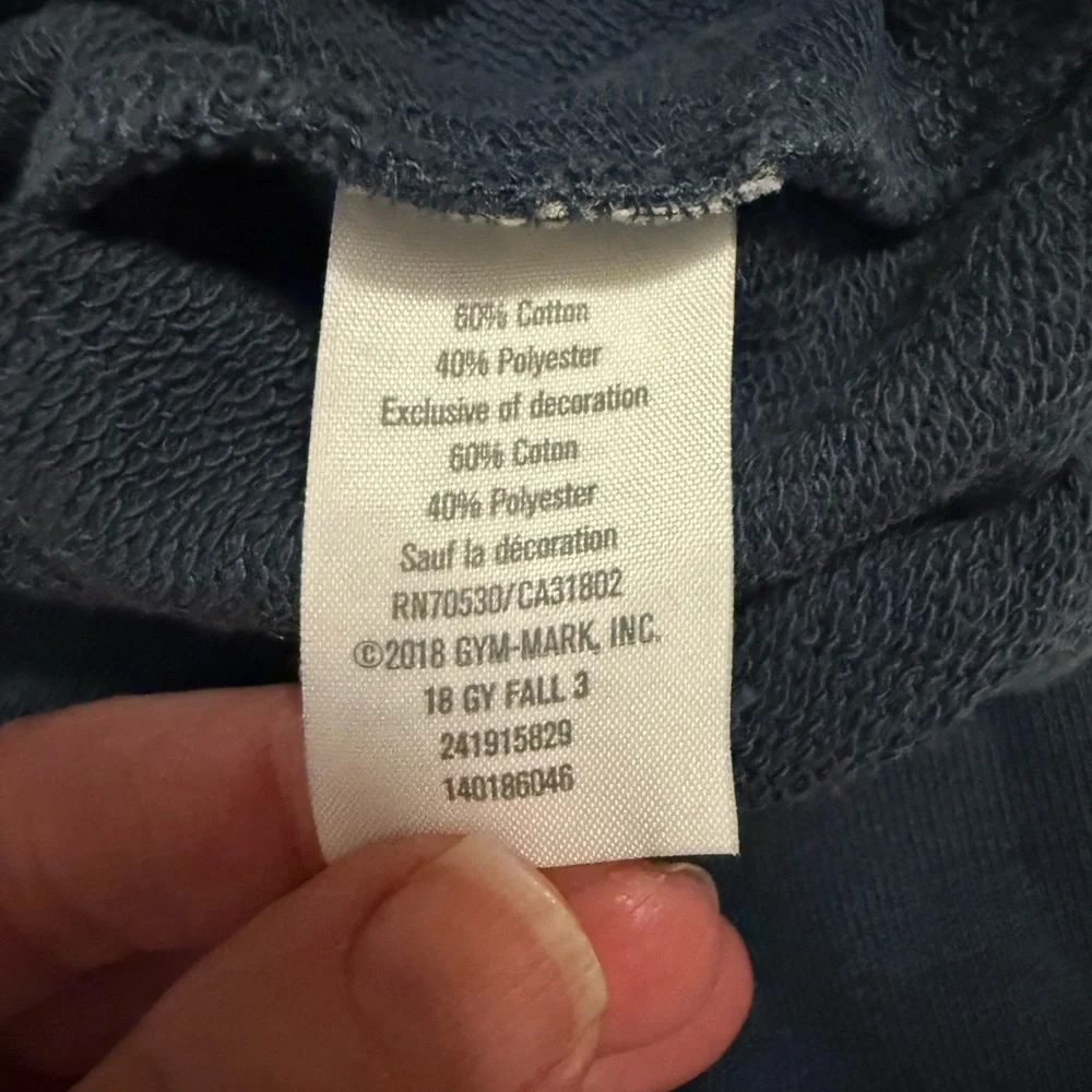 Gymboree navy blue shirt “Love to explore” size 7/8